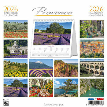 Calendrier Chevalet 2025 Provence Gorges du Verdon