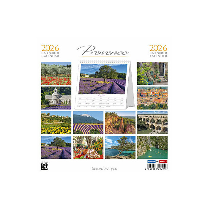 Calendrier Chevalet 2026 Gorges du Verdon