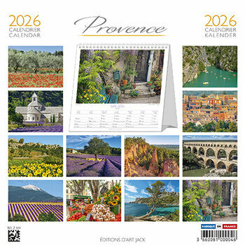 Calendrier Chevalet 2026 Provence Mont Ventoux