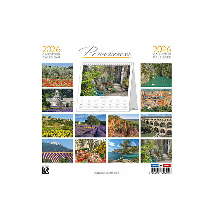 Calendrier  poser Chevalet 2026 Mont Ventoux