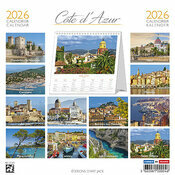 Calendrier Chevalet 2026 Cte d'Azur