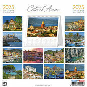 Calendrier  Poser 2025 Cte d'Azur Porquerolles