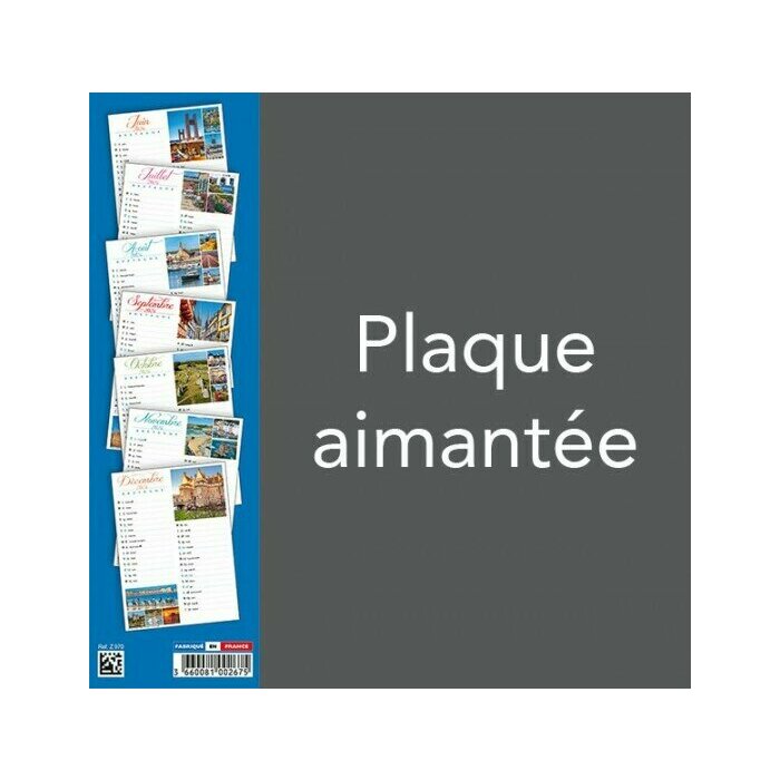 Calendrier Magntique 2026 Bretagne