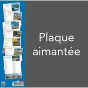 Calendrier Plaque Aimante au dos Bretagne 2025
