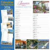 Calendrier Chevalet 2025 Charente Maritime