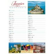 Calendrier Normandie 2025 Mont Saint Michle