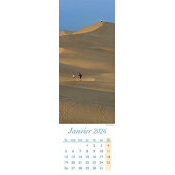 Calendrier Marque Page papier 2026 Arcachon Dune du Pilat