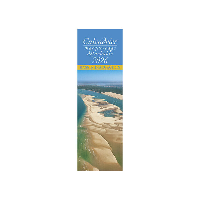 Calendrier Marque Page 2026 Bassin d'Arcachon