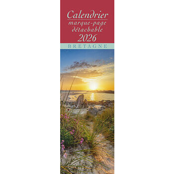 Calendrier Marque Page 2025 Bretagne Côte