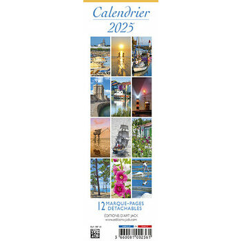Calendrier Marque Page 2025 Charente Maritime