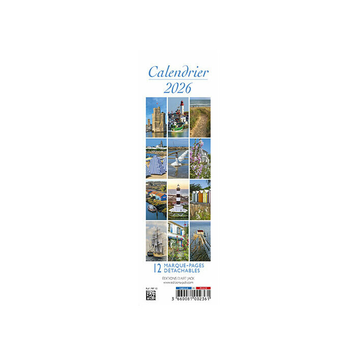 Calendrier 2026 Charente