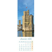 Calendrier Marque Page 2025 La Rochelle