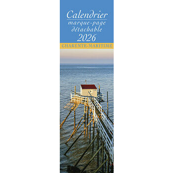 Calendrier Marque Page 2025 Charente Maritime