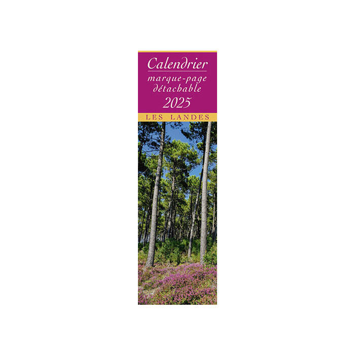 Calendrier 2025 Les landes