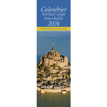 Calendrier Marque Page 2025 Normandie Mont Saint Michel