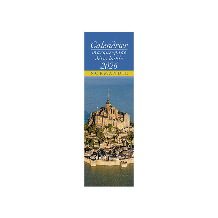 Calendrier Mont Saint Michel 2026 Marque Page