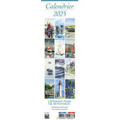 Calendrier Marque Page 2025 Bateaux art