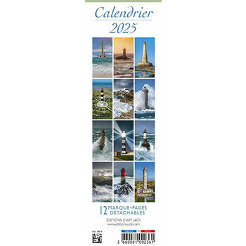Calendrier Marque Page 2025 Phare Maritime