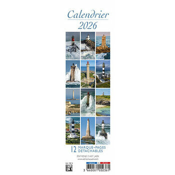 Calendrier Marque Page 2025 Phare Maritime