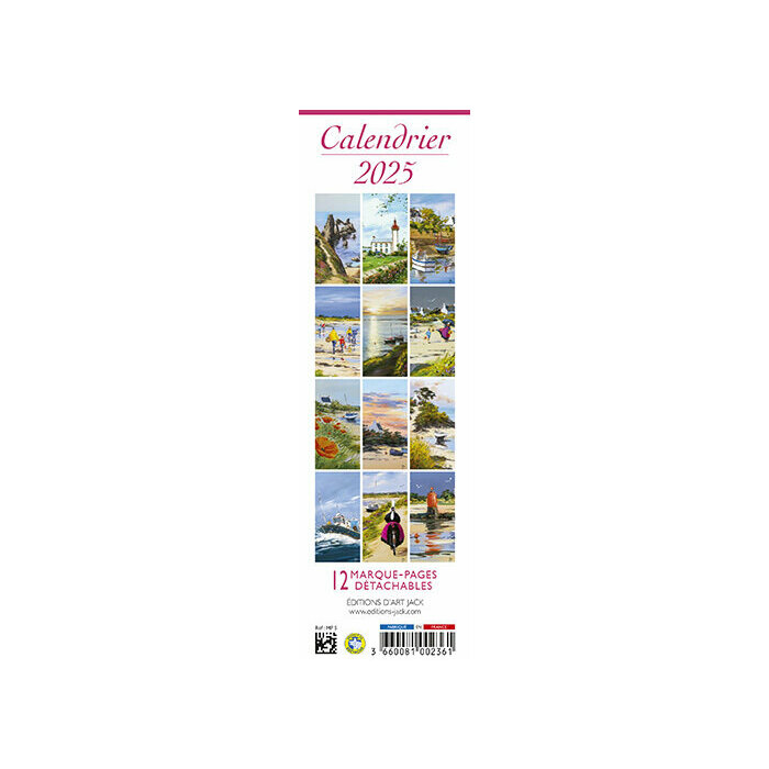 Calendrier Marque Page 2025 Charles Gharlic