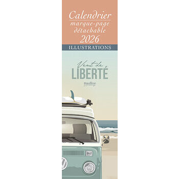 Calendrier Marque Page 2025 Bol d'Air Marin Pauline Launay