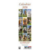 Calendrier Chevaux 2025 Marque pages