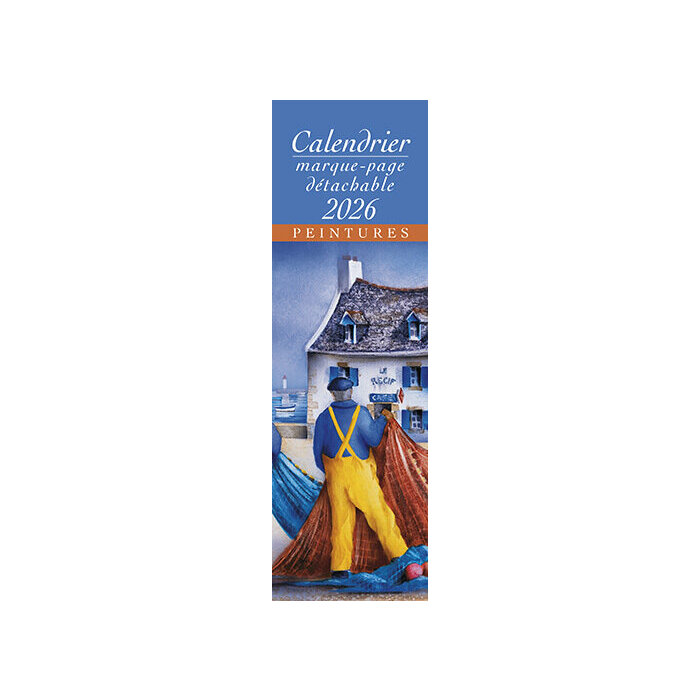 Calendrier Marque Page Marin 2026