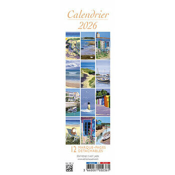 Calendrier Marque Page 2025 Plage Henri Deuil