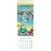 Calendrier Marque Page 2026 Phare Bateaux
