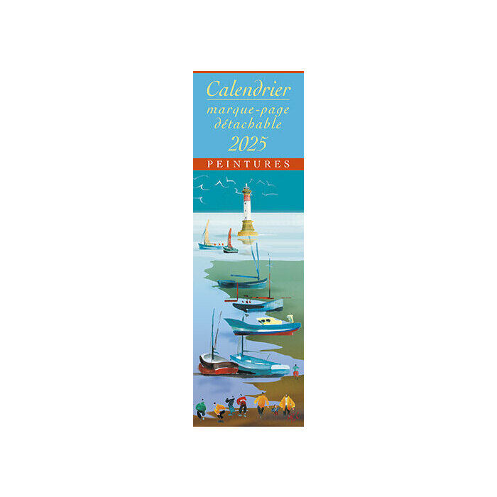 Calendrier Marque Page 2025 Phare Bateaux