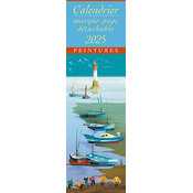 Calendrier Marque Page 2025 Phare Bateaux