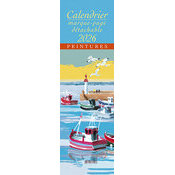 Calendrier Marque Page 2026 Phare Bateaux