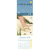 Calendrier Marque page Affiche tendance 2026