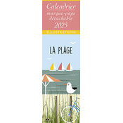 Calendrier Marque Page 2025 Affiche Plage