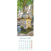 Calendrier Marque page 2026 Provence