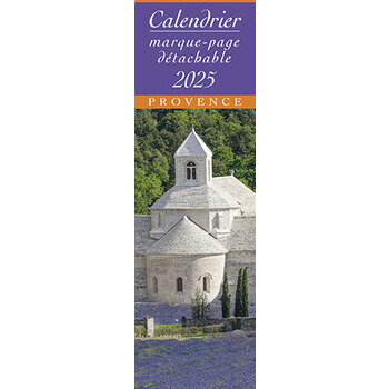 Calendrier Marque Page 2025 Provence Abbaye de Sénanque