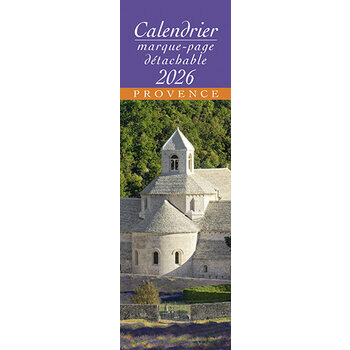 Calendrier Marque Page 2025 Provence Abbaye de Sénanque