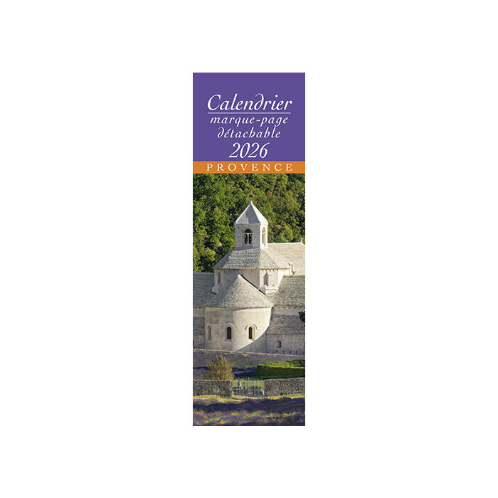 calendrier Marque Page 2026 Provence