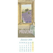 Calendrier Marque Page 2026 Provence 