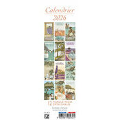 Calendrier Marque Page 2025 Champs de Lavande