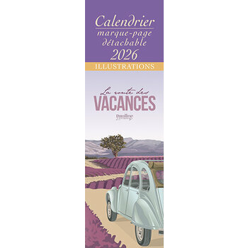 Calendrier Marque Page 2025 Affiche Air de Vacances