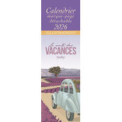 Calendrier Marque Page 2026 Air de Vacances 