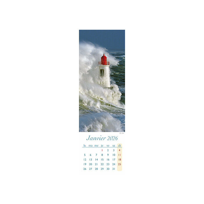 Calendrier Marque Page Maison Vendée 2026
