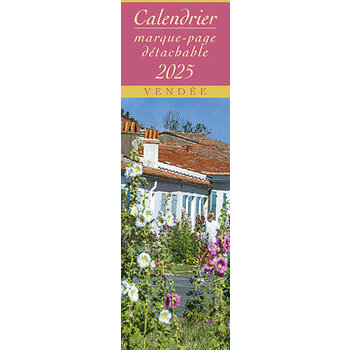 Calendrier Marque Page 2025 Vendée