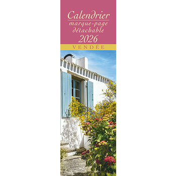 Calendrier Marque Page 2025 Vendée