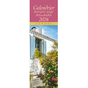 Calendrier Marque Page Maison Vendée 2026