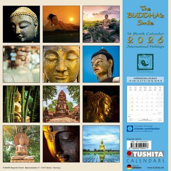 Calendrier 2025 Le Sourire de Bouddha