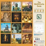 Calendrier Mural 2025 Statues Bouddha Temple