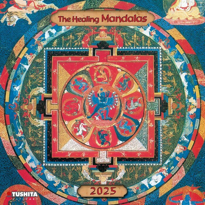 Calendrier Mural 2025 Mandalas tibtains 