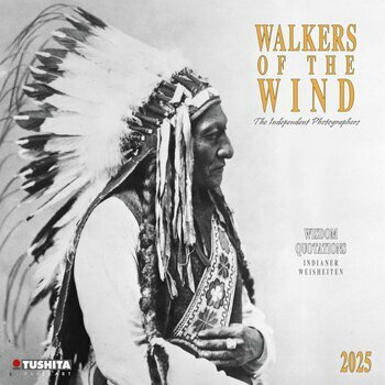 Calendrier 2025 Indiens D'Amérique Walkers of The Wind